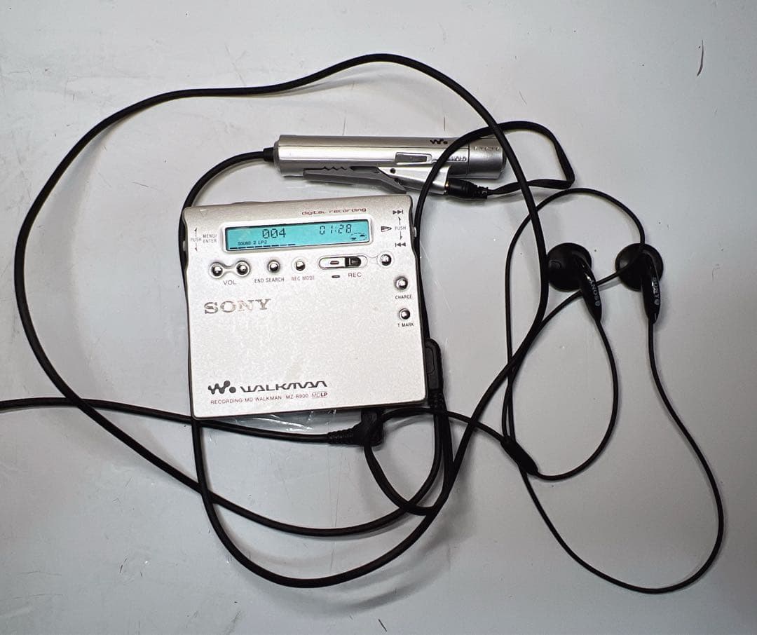 SONY MDウォークマン MZ-R900 シルバー