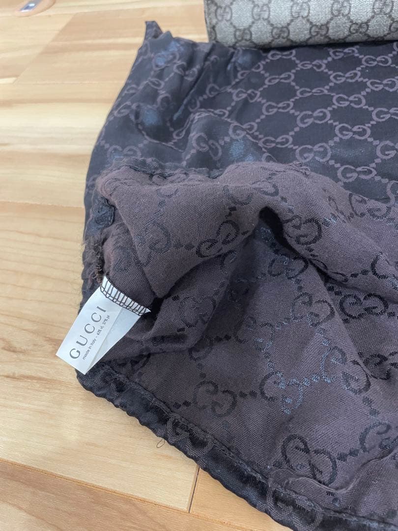 Gucci モノグラムトートバッグ　保存袋付き