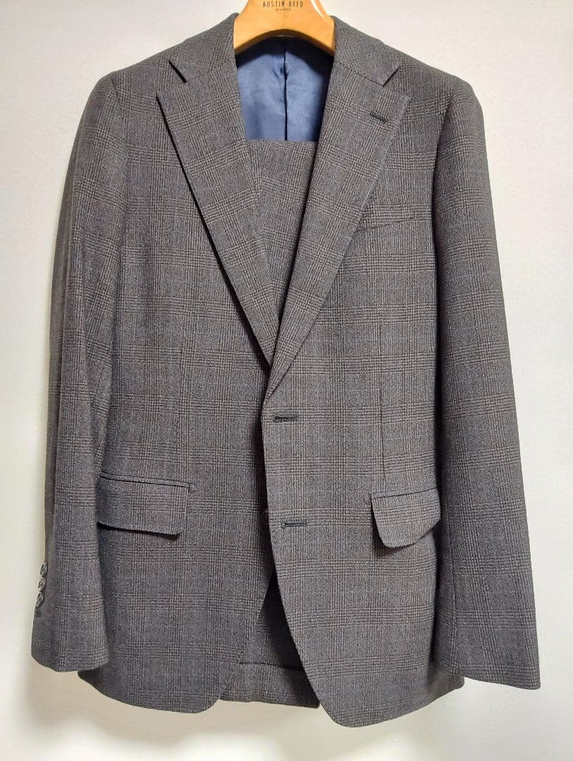 けんてぃぬす様　スーツ　セットアップ　ブラウングレー　チェック