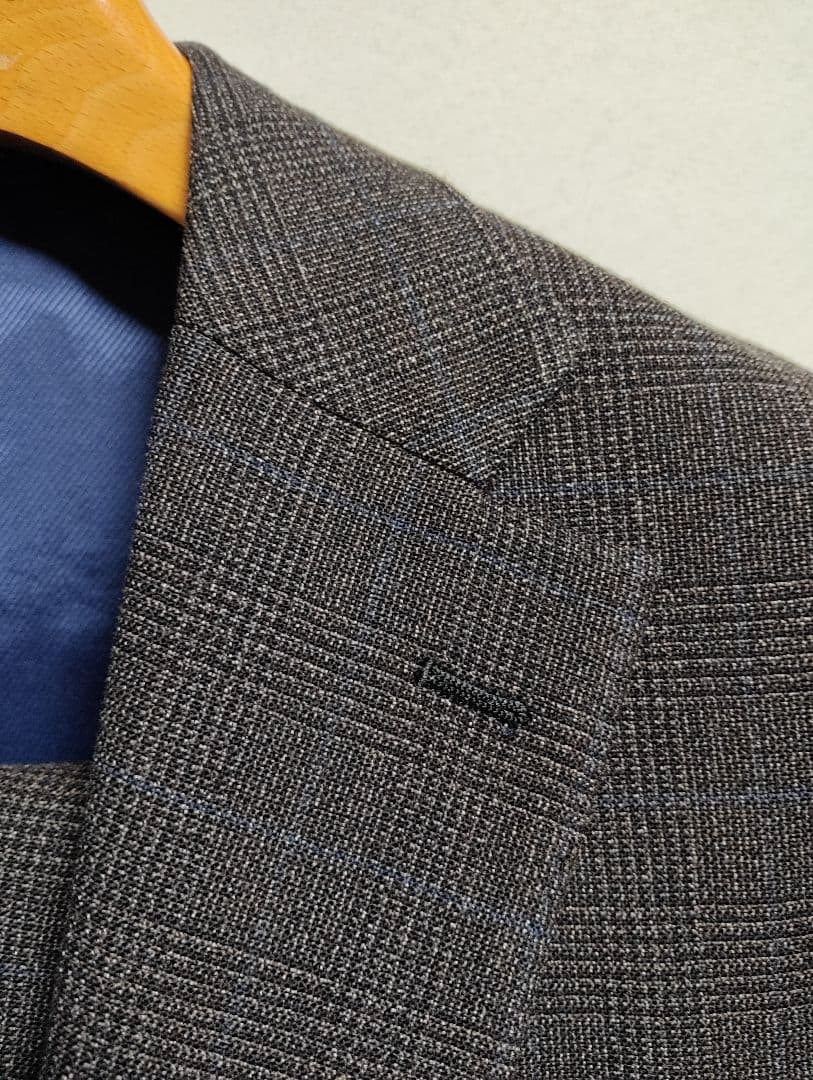 けんてぃぬす様　スーツ　セットアップ　ブラウングレー　チェック