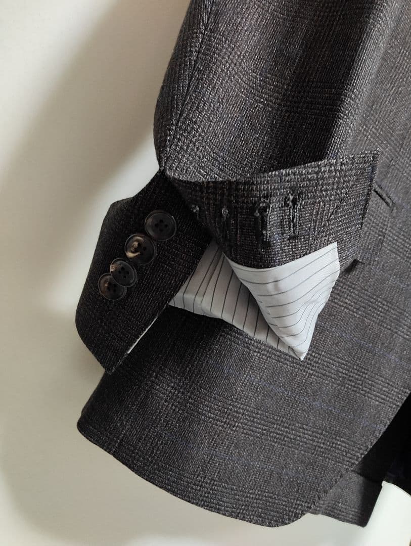 けんてぃぬす様　スーツ　セットアップ　ブラウングレー　チェック