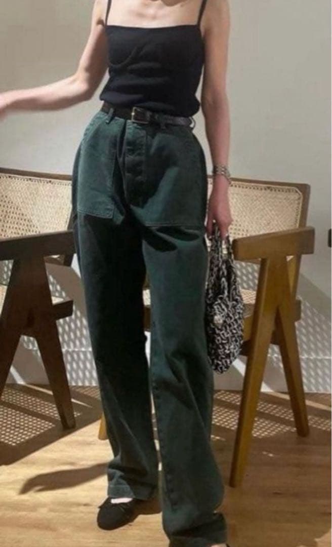 パンツ THE SHISHIKUI COLOR BAKER / green