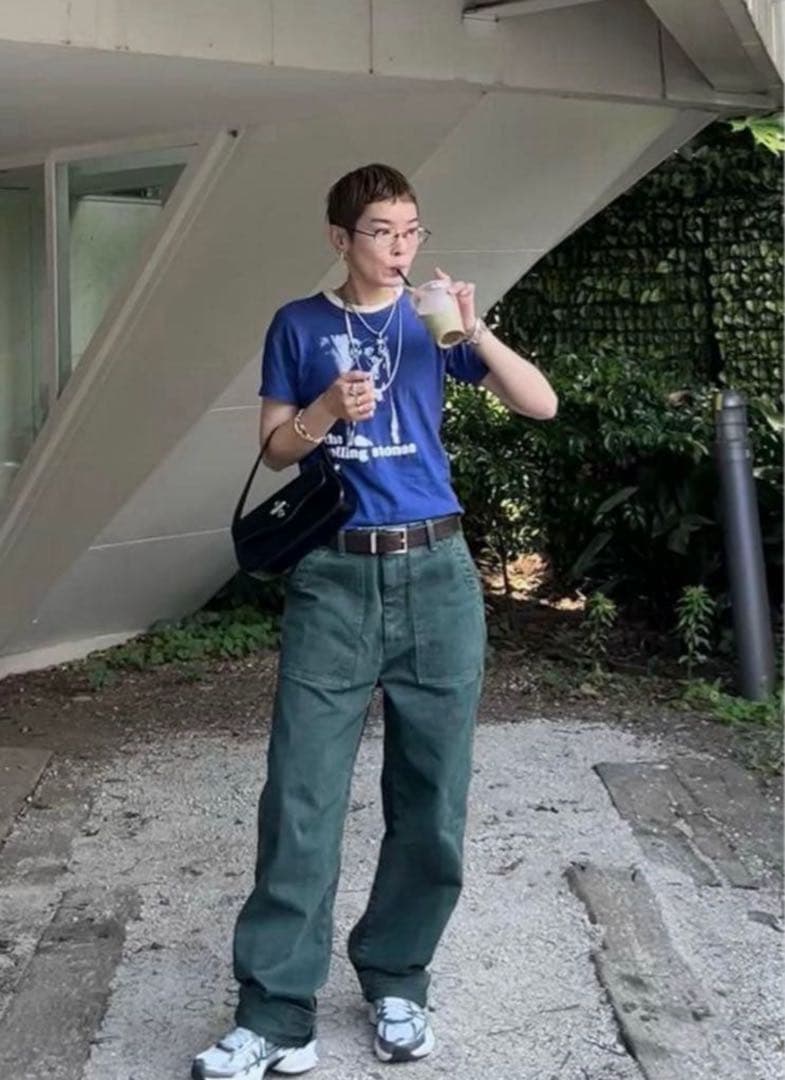 パンツ THE SHISHIKUI COLOR BAKER / green