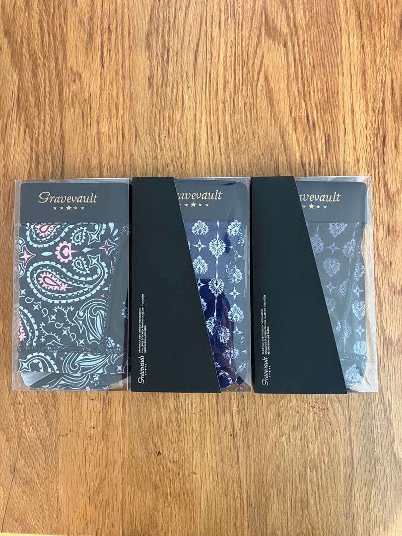 未開封｜Gravevault｜ローライズボクサー｜Mサイズ｜3枚セット