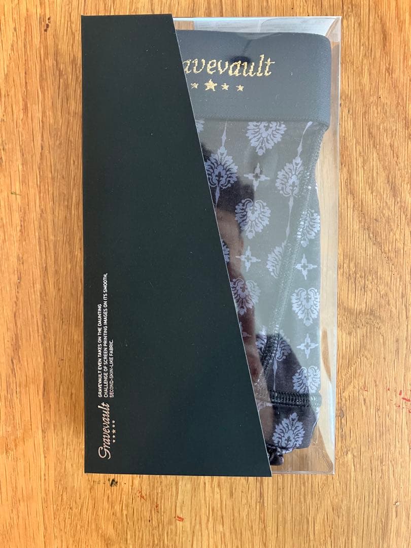 未開封｜Gravevault｜ローライズボクサー｜Mサイズ｜3枚セット