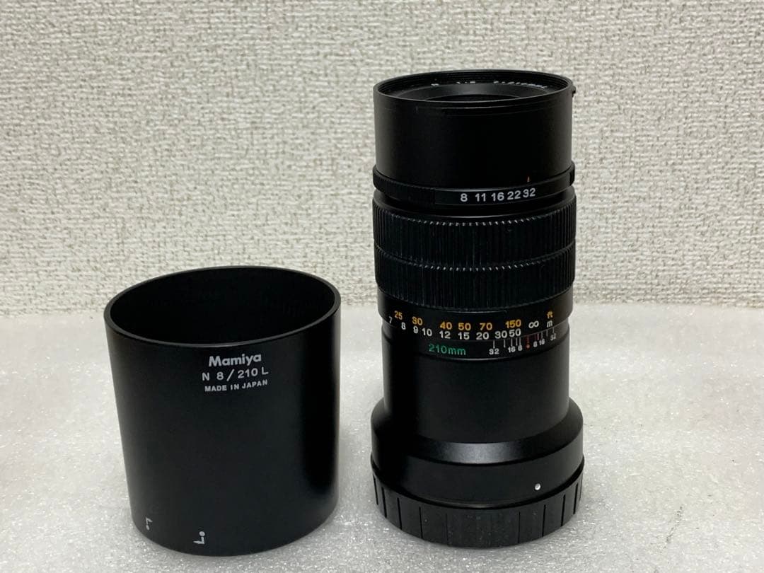 フィルムカメラ mamiya N 1:8 210mm L