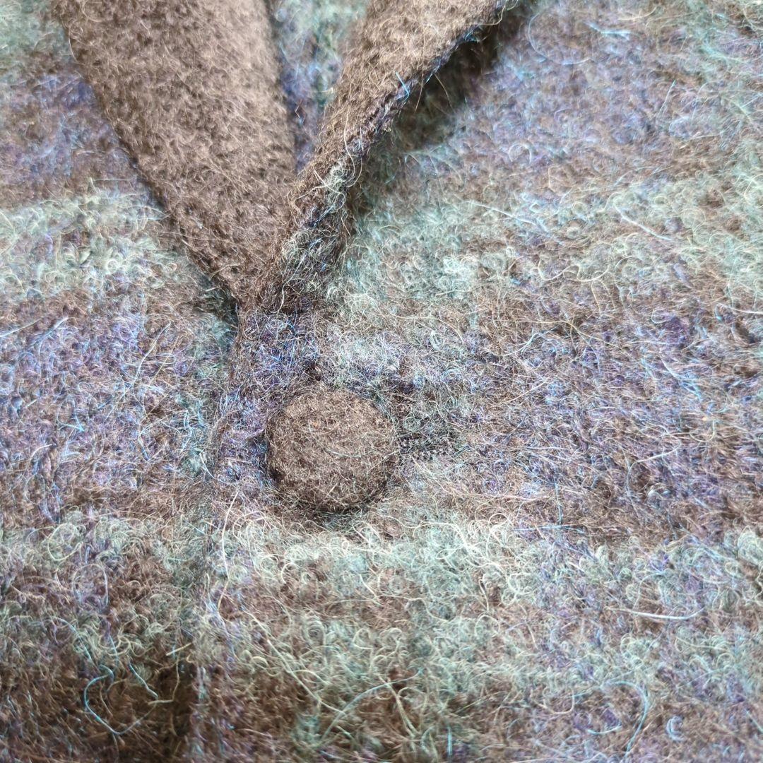 【極美品】LARDINI ラルディーニ　メンズチェック柄テーラードジャケット