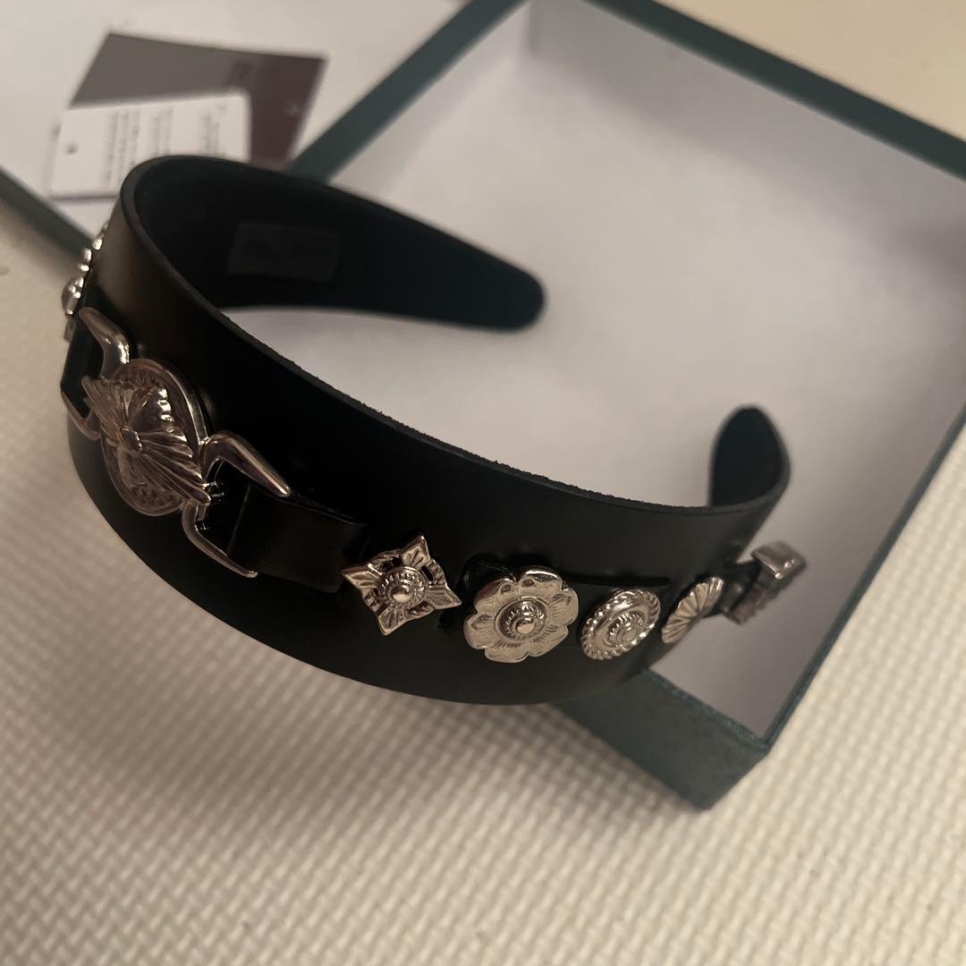 Toga ブラック ヘアバンド