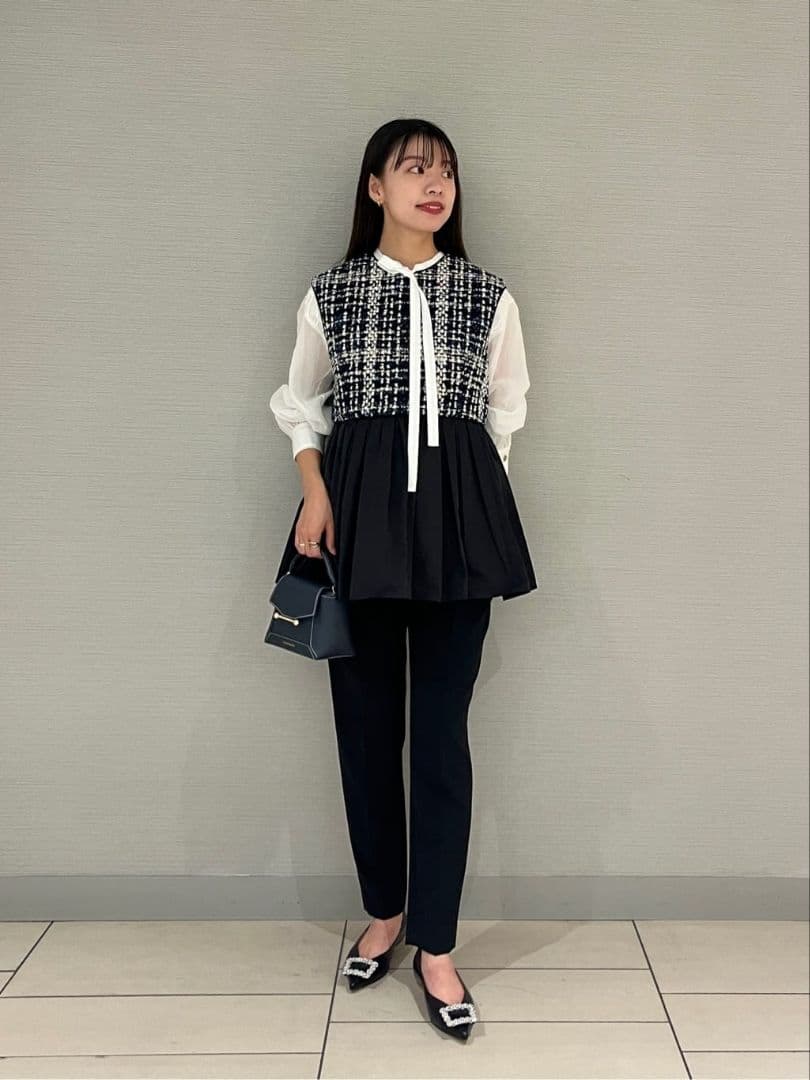 25AW スチュワートファンシー フロンタブルジレ