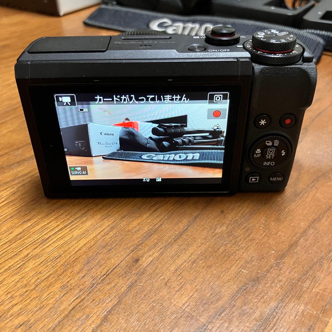 込 美品★Canon PowerShot G7 X MarkIIl★付属多数