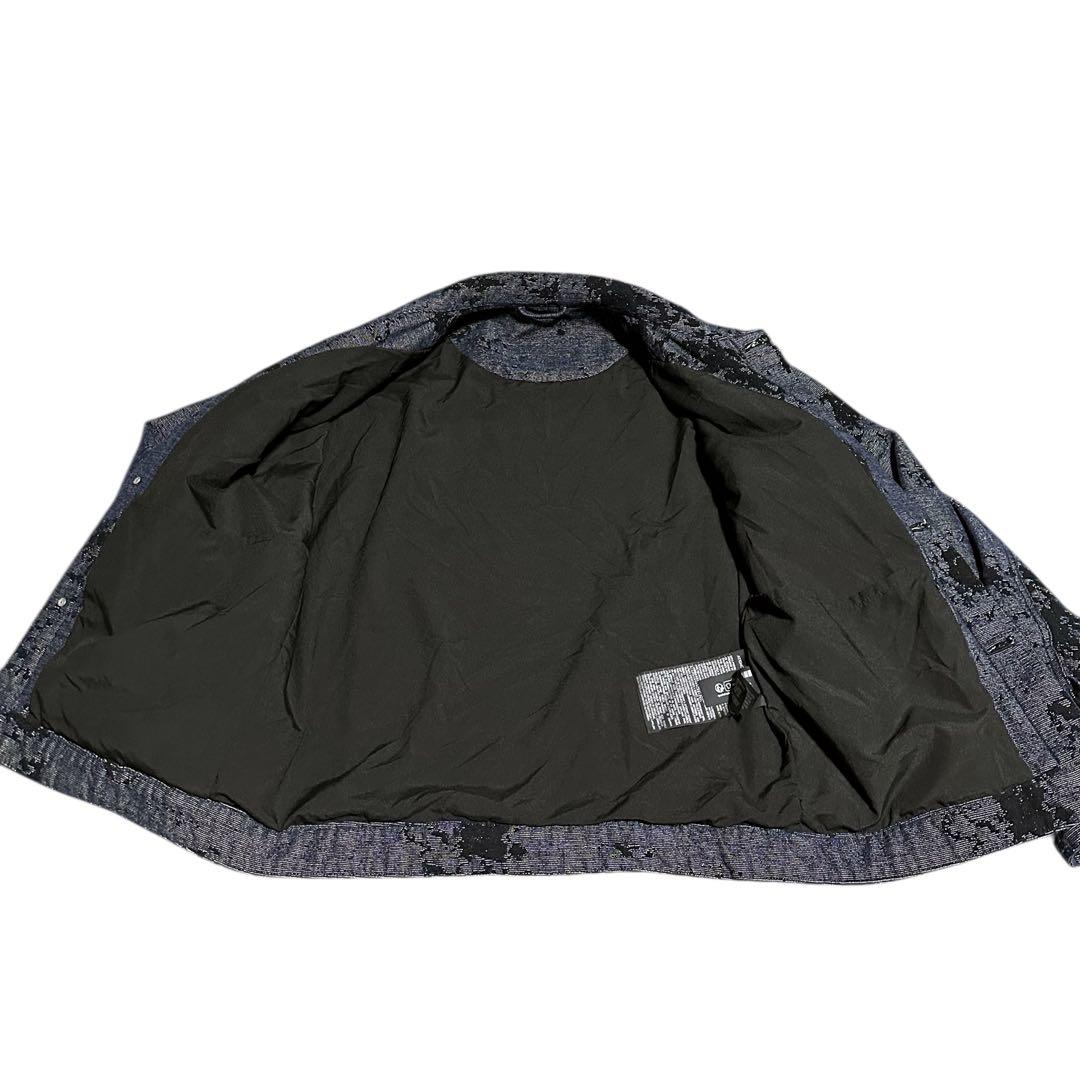 美品　ZARA ジャガード デニム セットアップ ジャケット パンツ 上下セット