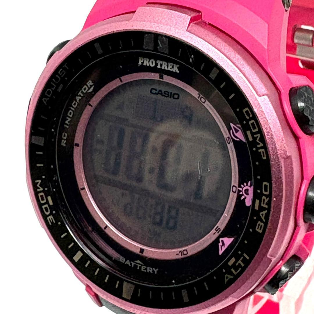 【希少】PROTREK プロトレック　PRW-3000 カシオ　ピンク 腕時計