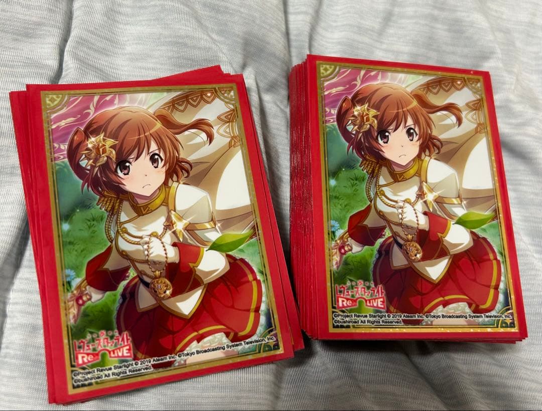 ヴァイスシュヴァルツ レヴュースタァライト 門扉デッキ パーツ 大量 スリーブ付