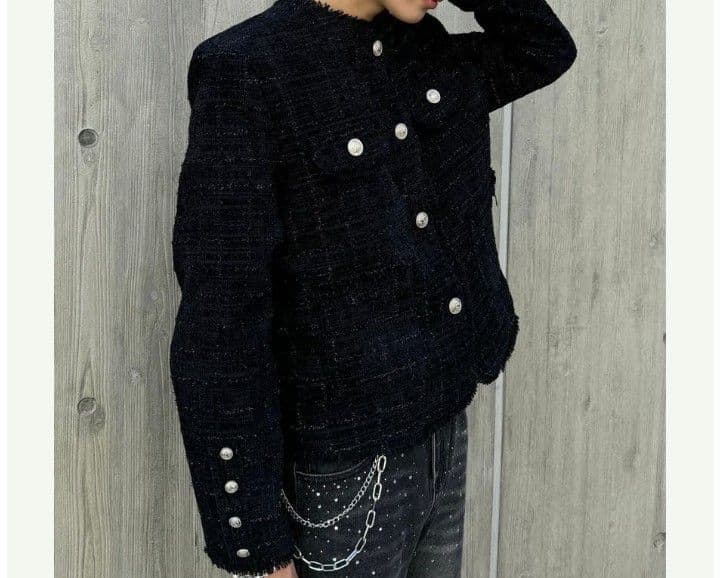 ALUDE アルード 韓国 ツイード ジャケット 完売品 Y2K