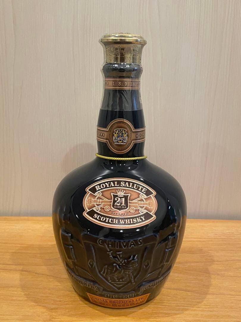 シーバス　 Salute　21年熟成　700ml　古酒・旧青ボトル