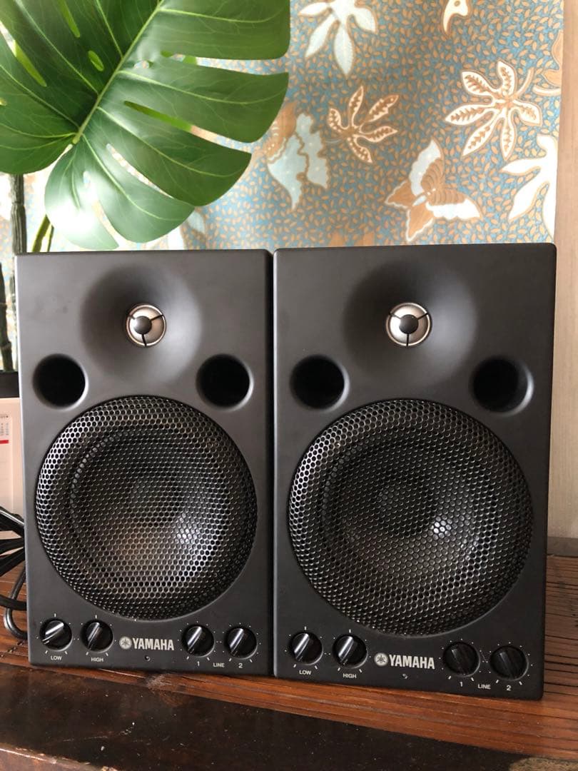 YAMAHA ヤマハ モニタースピーカー MSP3 2台セット 通電確認済み