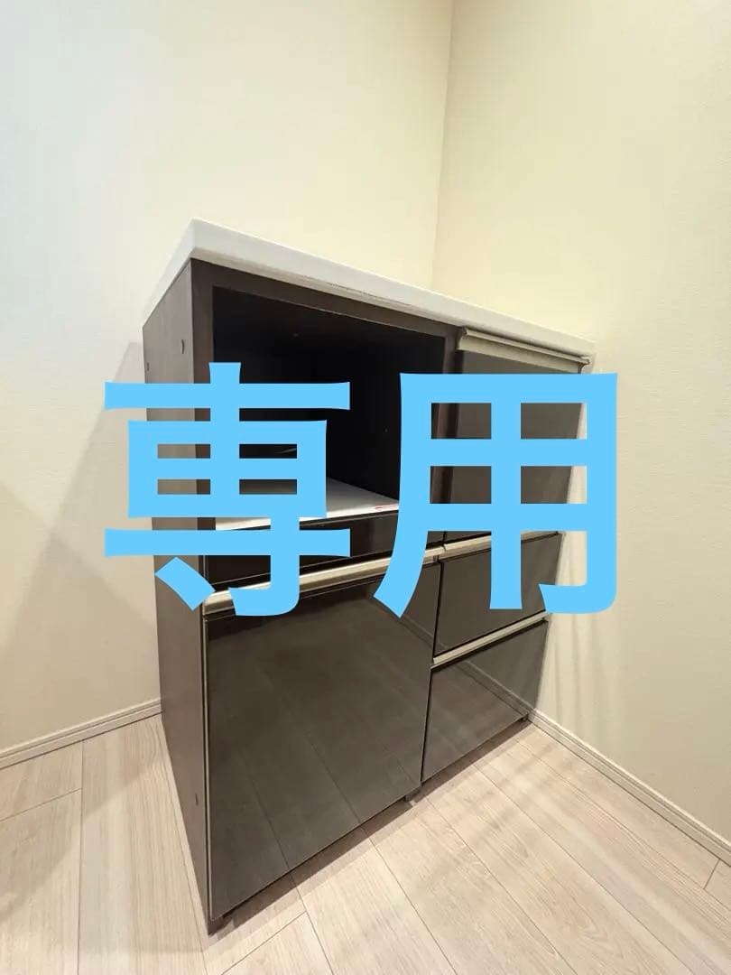 ゆきまろ【送料込】出品5月上旬まで　キッチンボード　幅80cm ニトリ