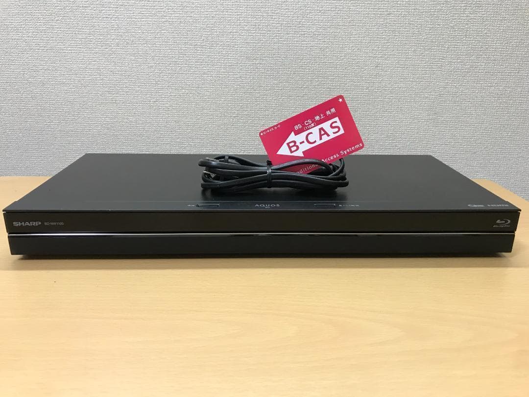 シャープ ブルーレイレコーダー 「BD-NW1100」 動作品②