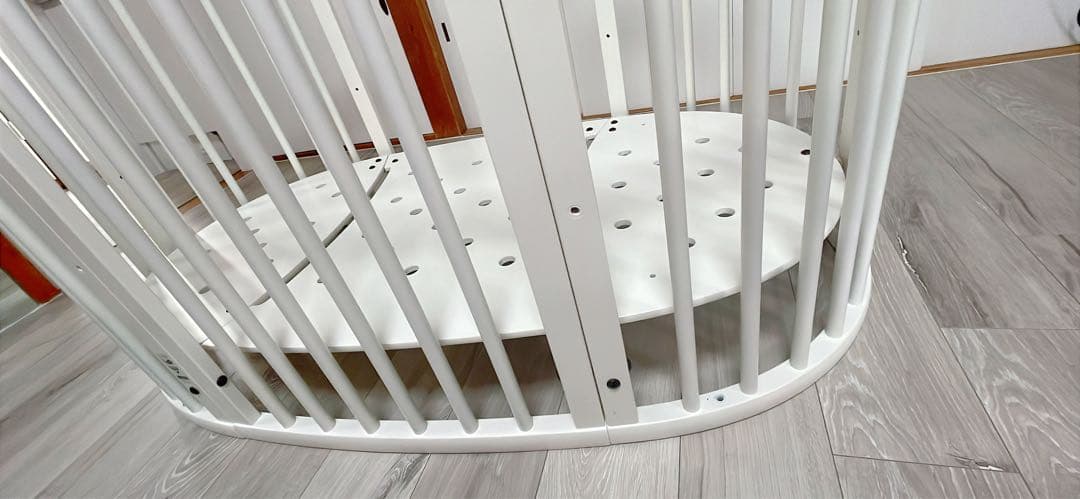 Stokke Sleepi ベビーベッド ホワイト　マットセット