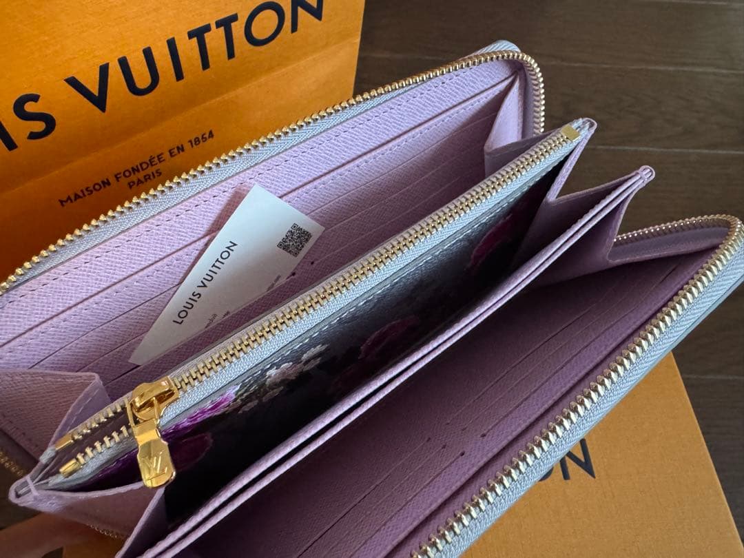 超美品【LOUIS VUITTON】 ジッピーウォレット モノグラム 長財布