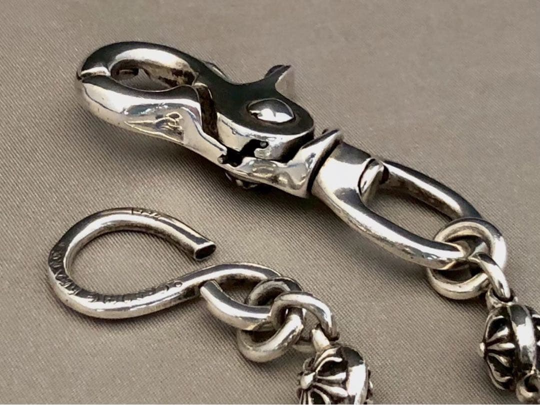 レア　クロムハーツ　クロスボール#2　1クリップ　ウォレット　ロング187g