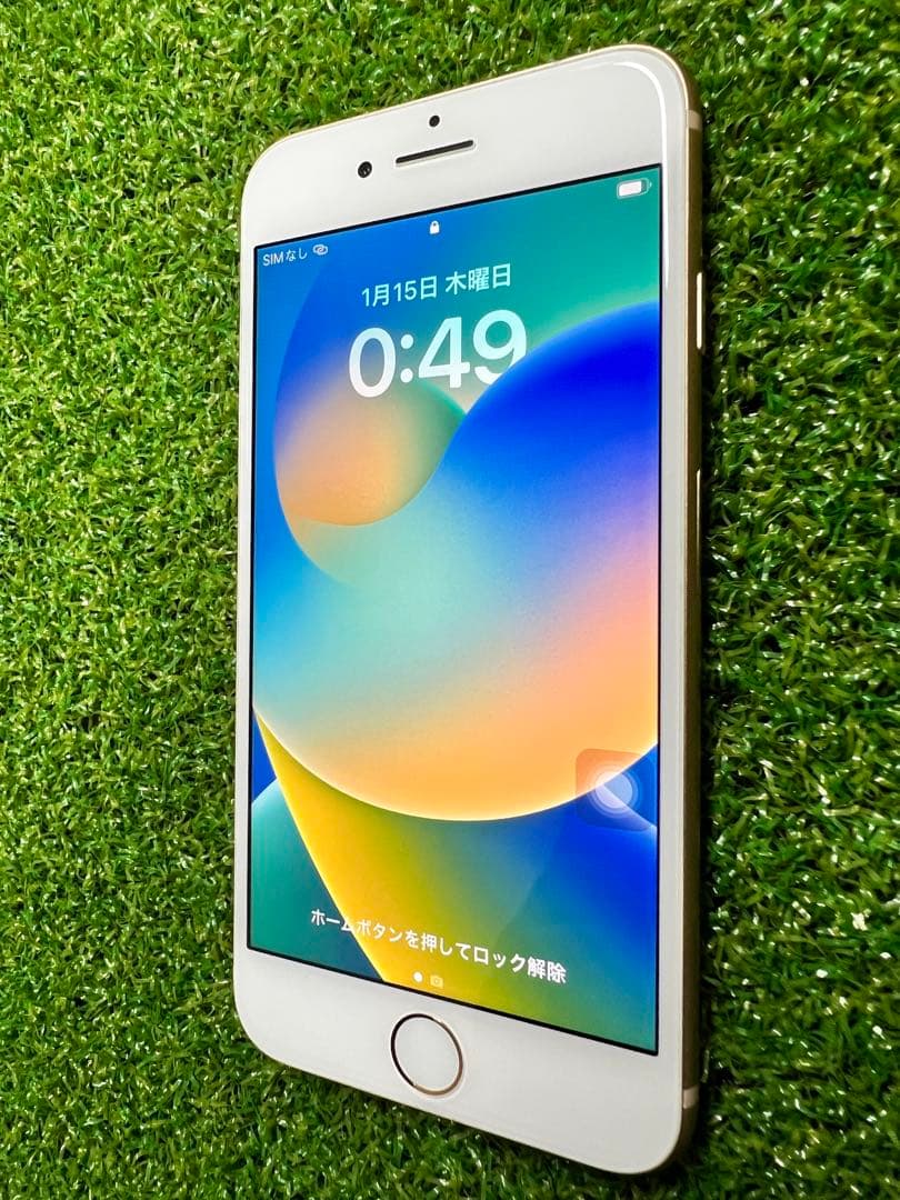 iPhone8 ゴールド256 GB SIMフリー　 タッチIDが使えない不良