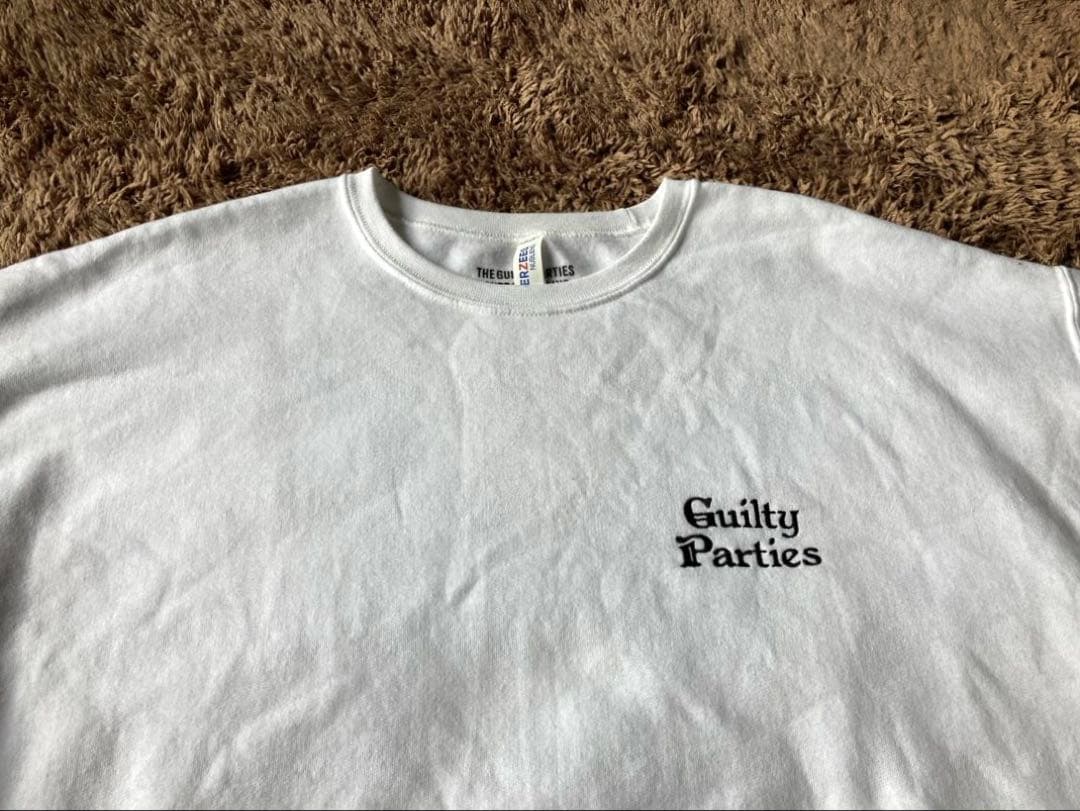 WACKO MARIA ワコマリア スウェット XL スエット 白 刺繍 ロゴ