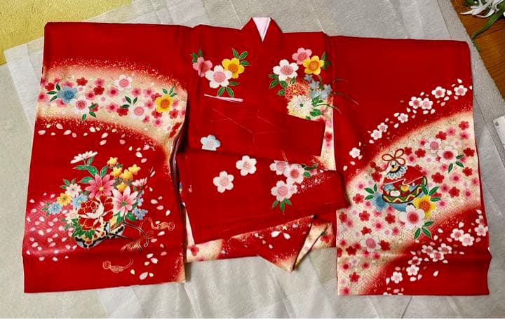 初着　新品　女の子用