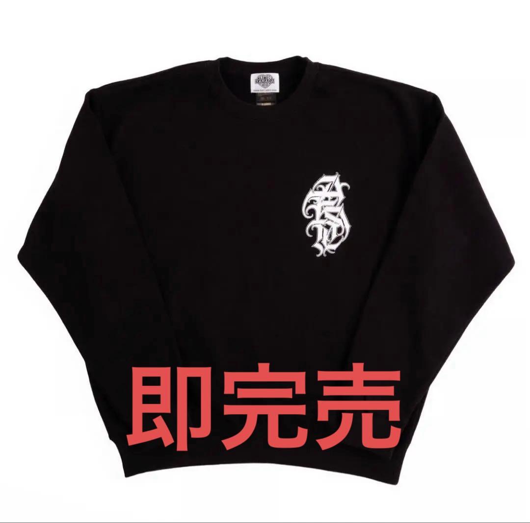 タトゥースタジオ山田　ARAN GRAPHIC SWEAT // BLACK