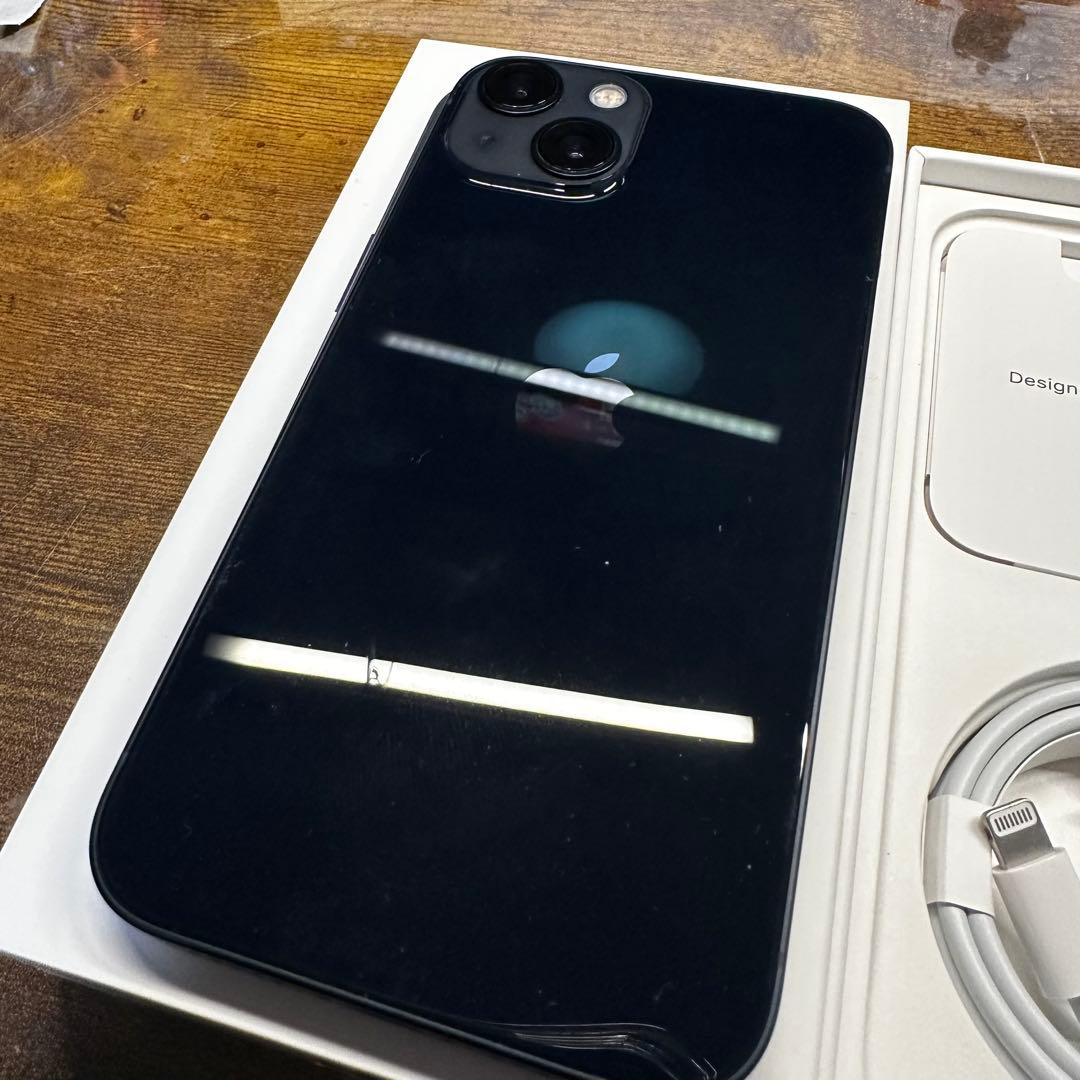 iPhone 13 ブラック128GB SIMフリー本体　バッテリー100%