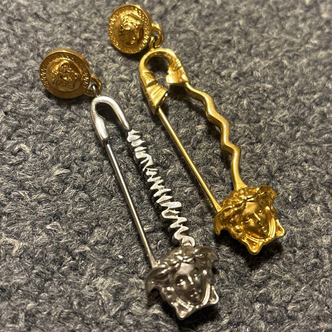 VERSACE メデューサヘッド ピアスセット シルバー ゴールド