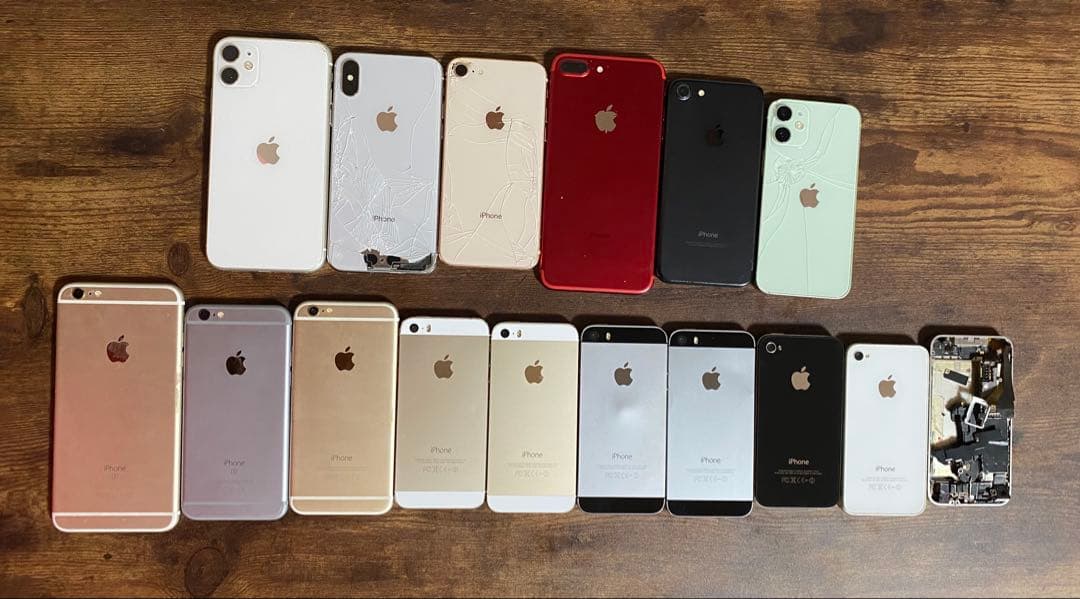 iPhone アイフォーン　スマートフォン　まとめて16台　部品取り　ジャンク品