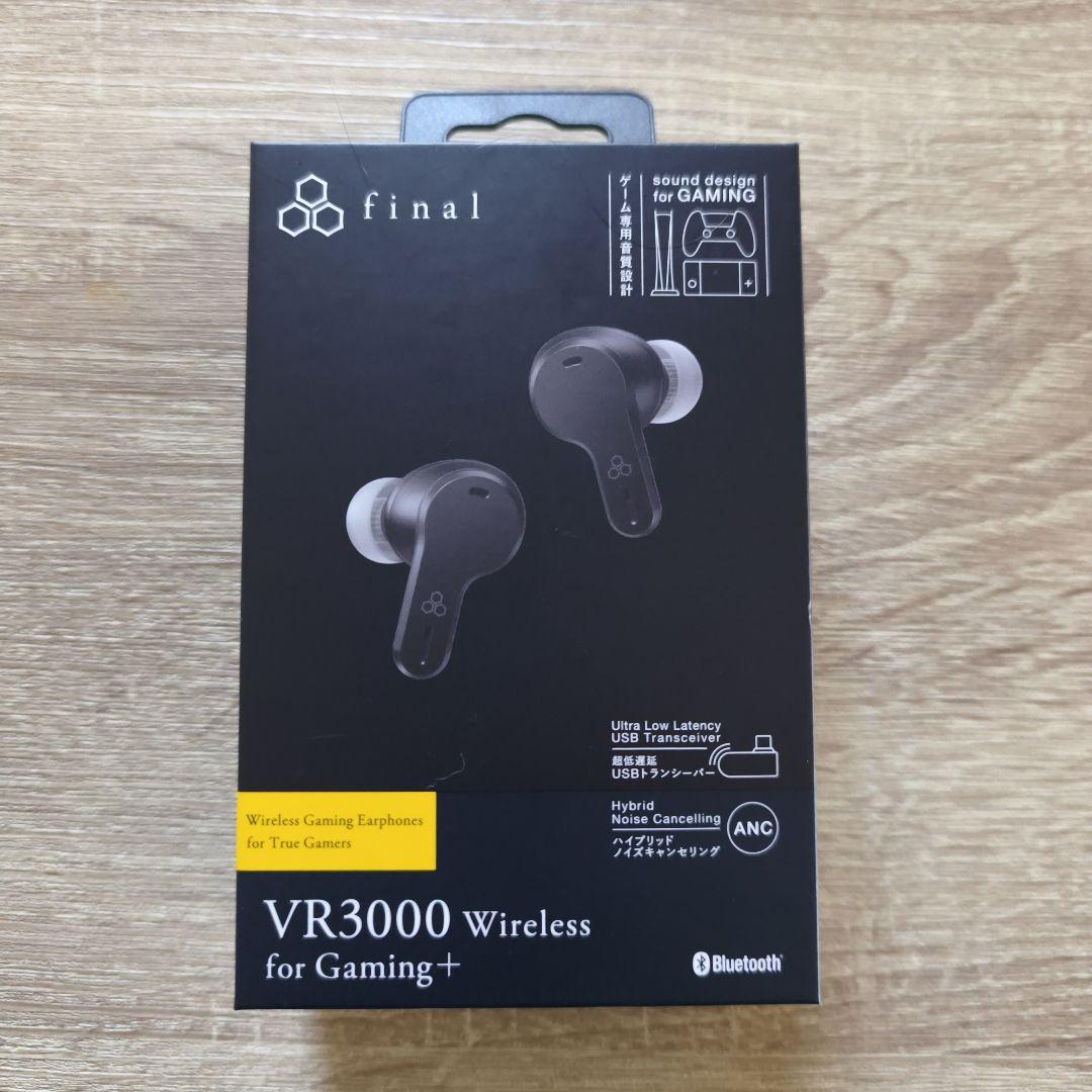 【新品】final VR3000 Wireless for Gaming+