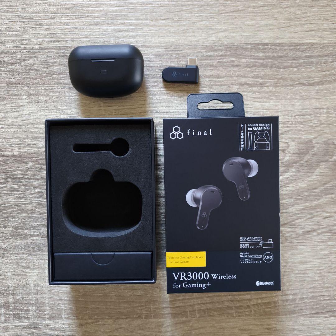 【新品】final VR3000 Wireless for Gaming+