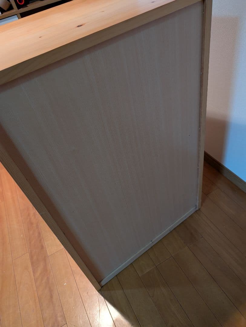 《送料込》無印良品 パイン材チェスト4段 木製家具 タンス 衣類収納 廃盤品