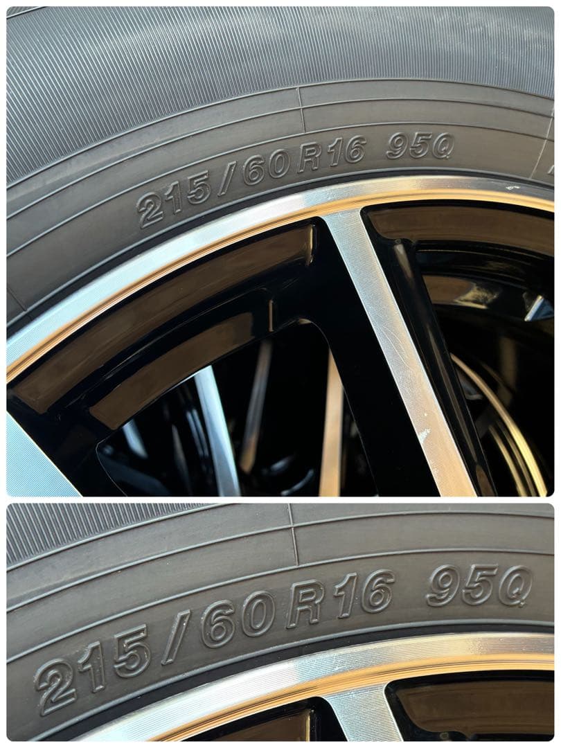 0721 スタッドレスPRACTIVA ICE BP02 ヨコハマ　ホイール付