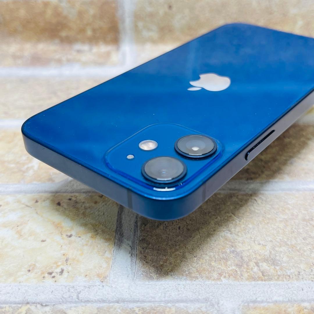 SIMフリー iPhone12mini 64GB ブルー 新品電池