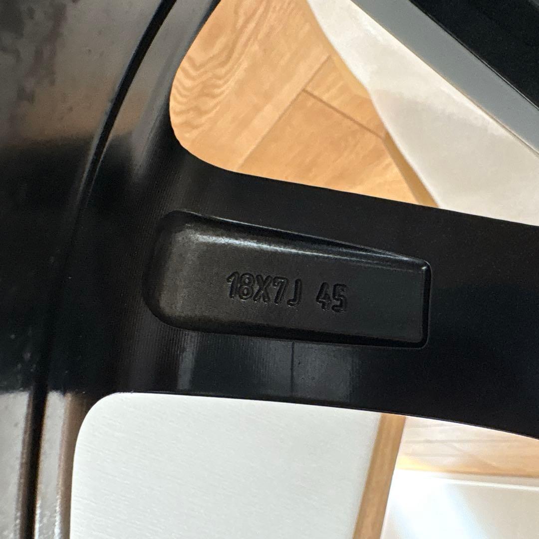 MAZDA3 FASTBAK BLACK selection 　18×7J+45