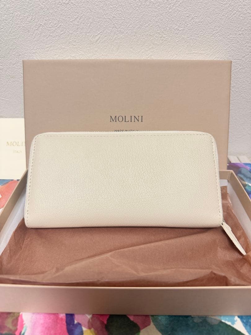 MOLINI モリーニ　長財布　オフホワイト