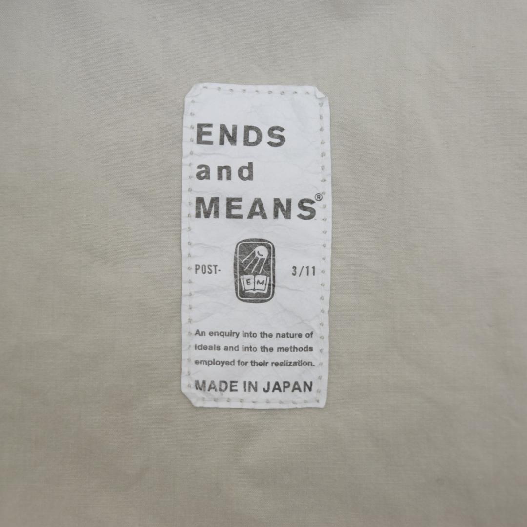 エンズアンドミーンズ ENDS AND MEANS ファティーグカーゴパンツ