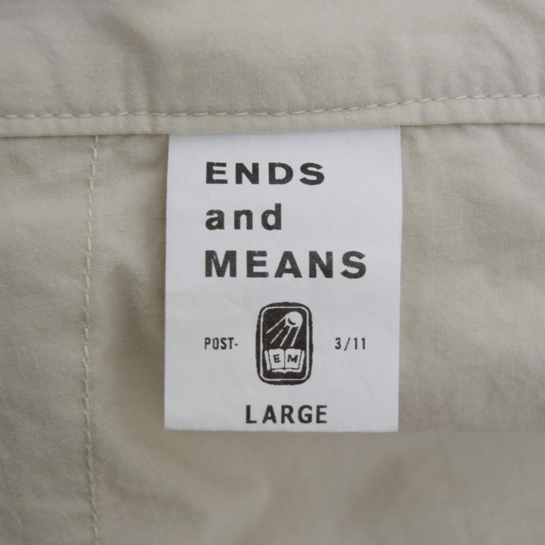 エンズアンドミーンズ ENDS AND MEANS ファティーグカーゴパンツ