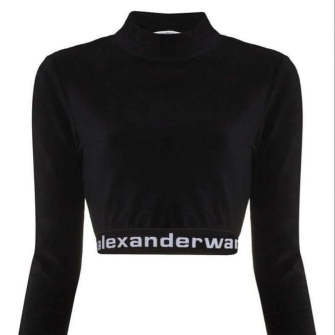 alexanderwang クロップド トップス