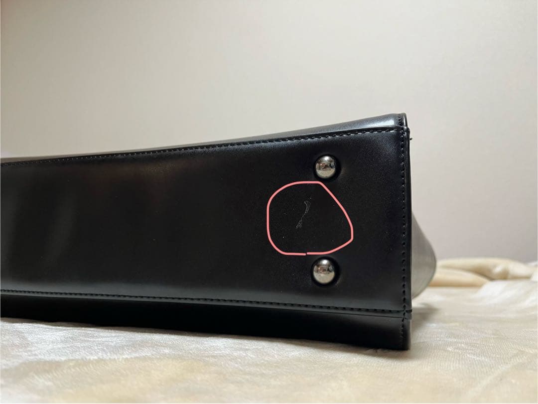 目々澤鞄 リクルートバッグ レディース A4 自立 就活 sk1003 ブラック