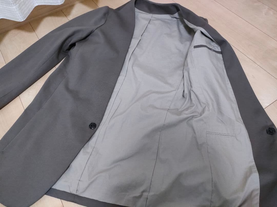 ミント　GERALD ERA　ノーカラージャケット