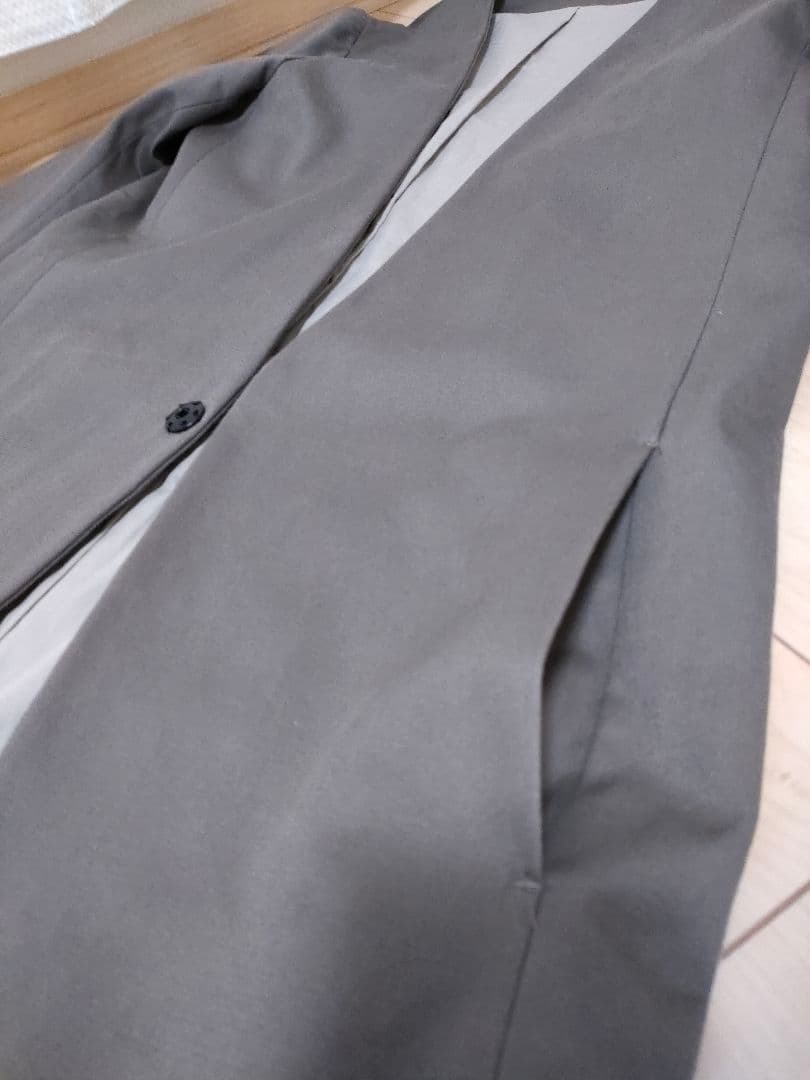 ミント　GERALD ERA　ノーカラージャケット