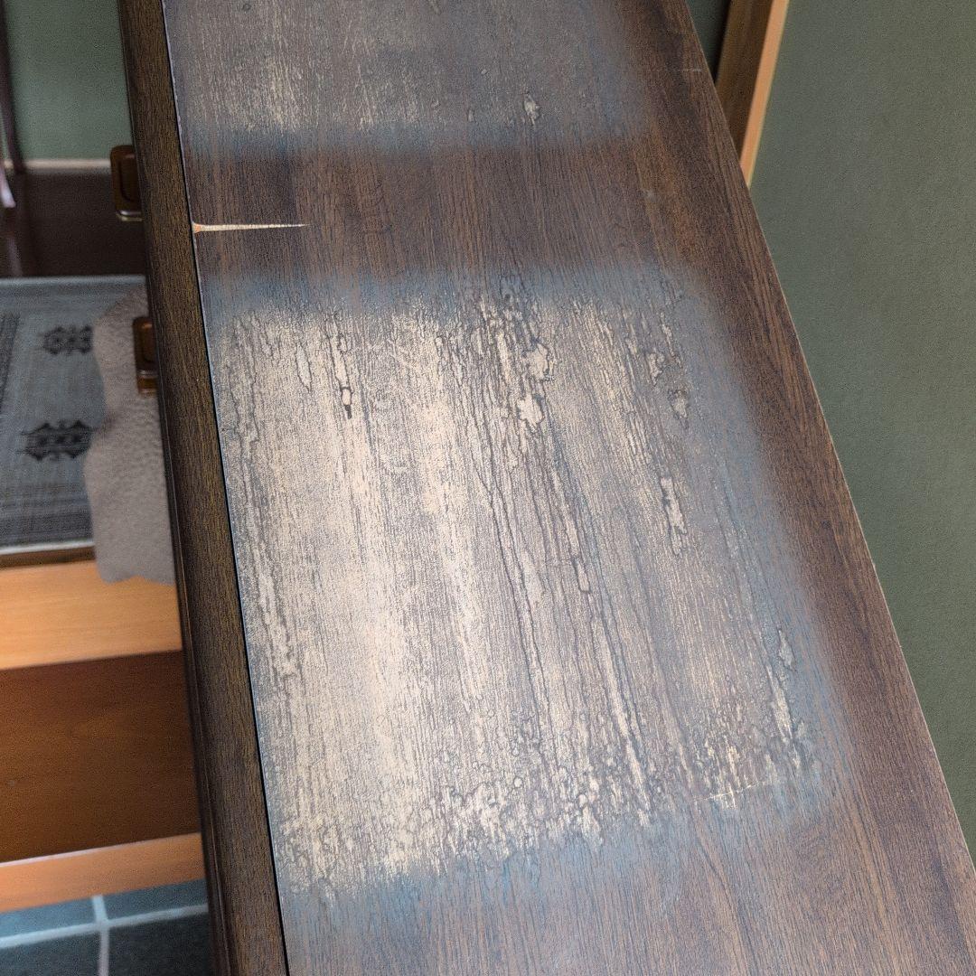 おくもと家具ダークブラウン シューズボックス 美品