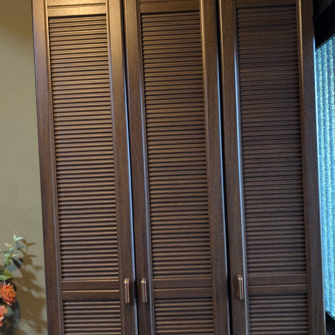 おくもと家具ダークブラウン シューズボックス 美品