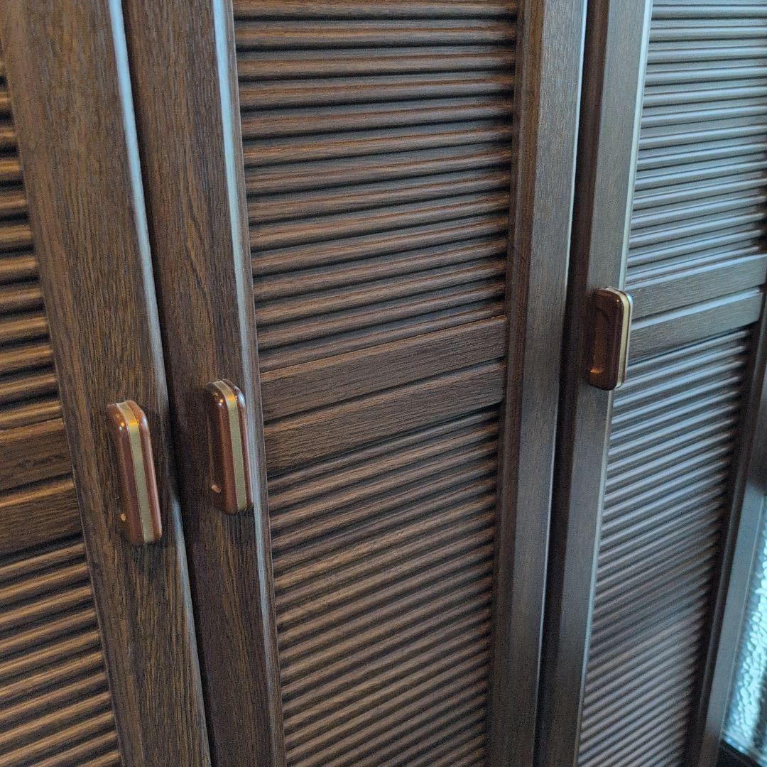 おくもと家具ダークブラウン シューズボックス 美品