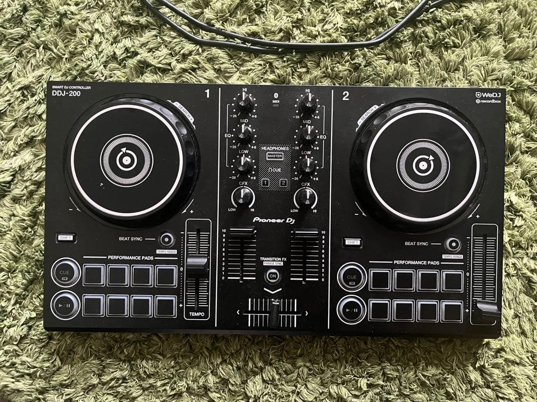 Pioneer DJ DDJ200 DJコントローラーレコボ対応 / 初心者向け