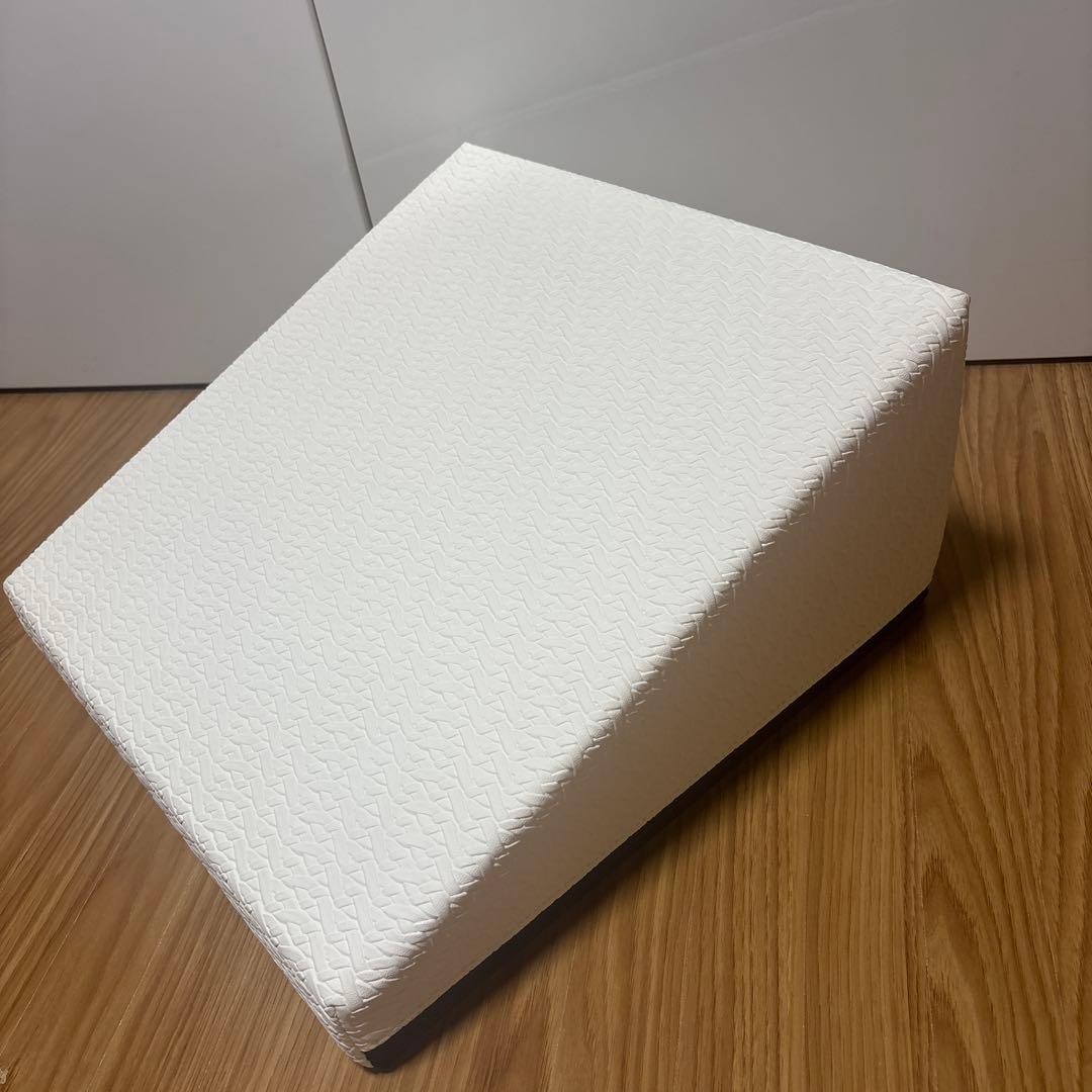 美品　サンテプラス フレックスクッション　パールホワイト